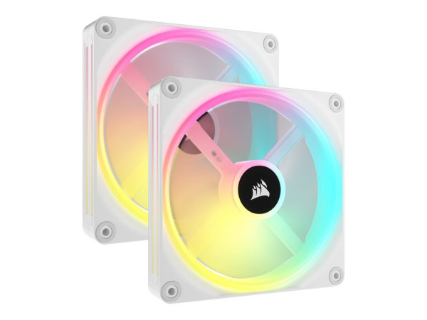 Corsair iCUE LINK QX140 RGB 140-mm-PWM-Lüfter weiß starter