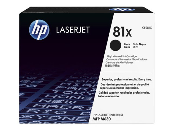 Hewlett-Packard Toner schwarz CF281X 25000-Seiten
