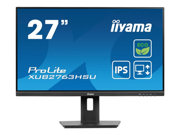 Iiyama ProLite XUB2763HSU-B1 (69 cm (27 Zoll), schwarz