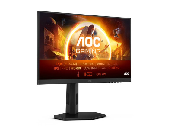 AOC 24G4XE (60 cm (23.8 Zoll), schwarz, FullHD, Fast-IPS,