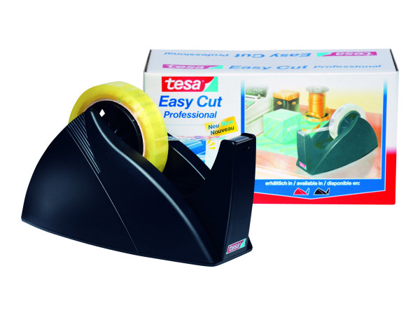 TESA tesa Easy Cut Prof Tischabroller bk | 66m schwarz