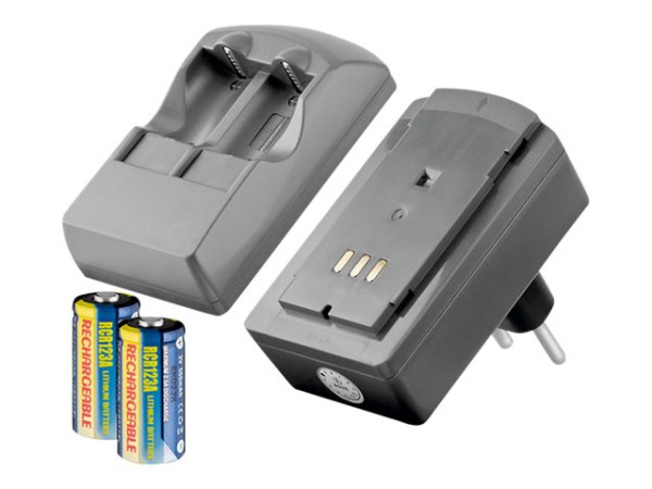 Goobay CR 123 AR CHARGER-SET (2x500mAh LION) Lithium Fotoakk