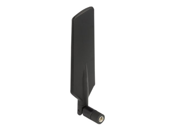 DeLOCK WLAN Dualband Antenne SMA 1- 4bk schwarz,