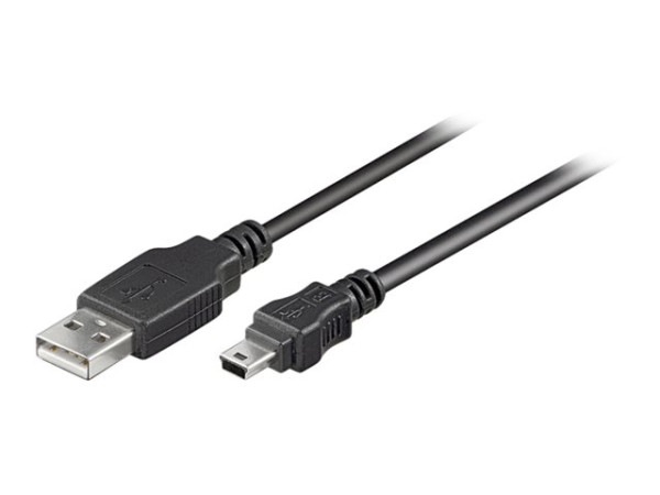 Goobay (ohne Kennzeichnung) USB MINI-B 5 pin 015 SCHWARZ