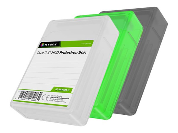 Icy Box ICY BOX IB-AC6025-3 | Schutzgehäuse Set für je 2x