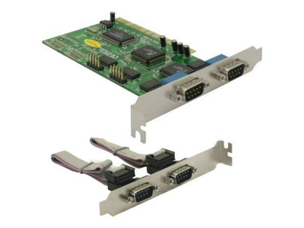 Schnittstellenkarte DeLock 4xSer PCI