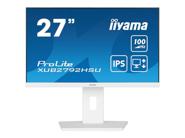 Iiyama ProLite XUB2792HSU-W6 (69 cm (27 Zoll), weiÃŸ