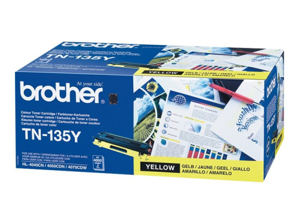 Toner Brother TN135Y Yellow 4000 Seiten