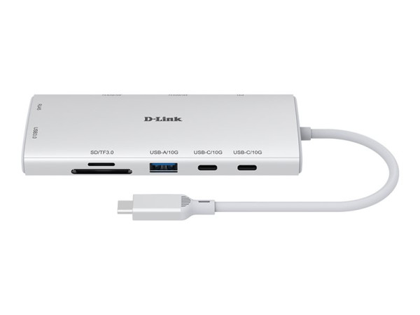 D-Link 10-in-1 USB-C Hub DUP-A01 (weiß)