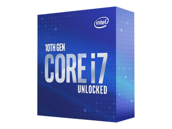 Intel 1200 Core i7-10700K(8x3,80GHz) Comet Lake boxed WoF