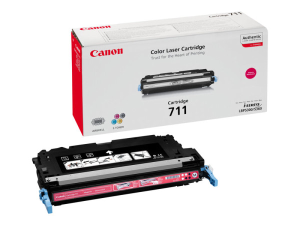 Toner Canon 711 Magenta für LBP5300 6000 Seiten