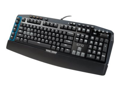 Logitech G710 Mechanical Gaming Keyboard USB schwarz/blau