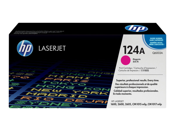 Toner HP Q6003A magenta LJ Color 2600, 1600, 124A