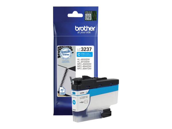 Brother Tinte CY LC-3237C Tinte