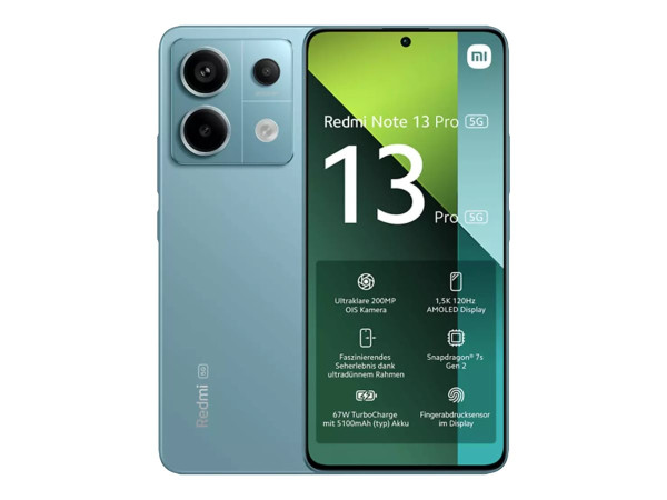 Xiaomi Redmi Note 13 Pro 256GB (Ocean Teal, Android 13, 5G)