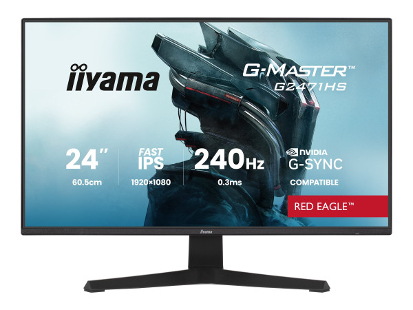 Iiyama G-Master G2471HS-B1 Red Eagle (60.5 cm (23.8 Zoll),