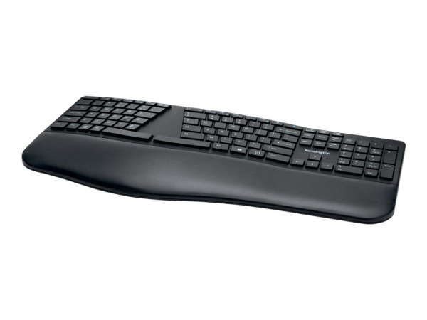 Kensington KENS Pro Fit Ergo-Tastatur kablelos bk |