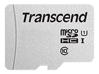 Transcend microSD16GB Cl10SDXC/SDHC 300S TRC silber,