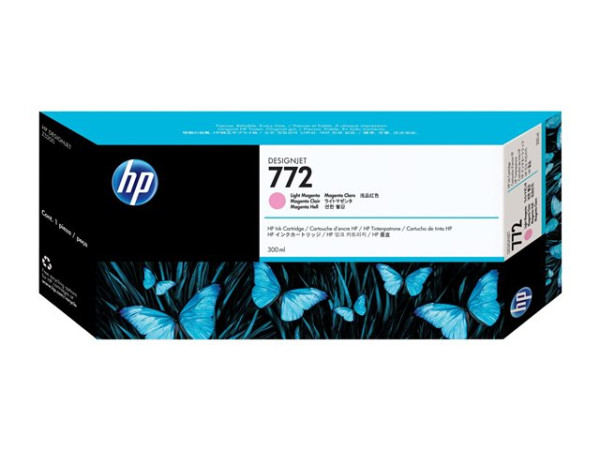 HP CN631A|772 Tintenpatrone magenta hell, Inhalt 300 ml für