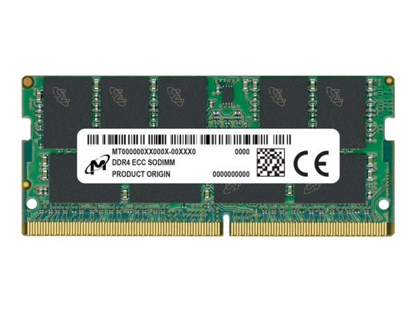 Micron 16GB DDR4-3200 ECC SODIMM 1Rx8 CL22