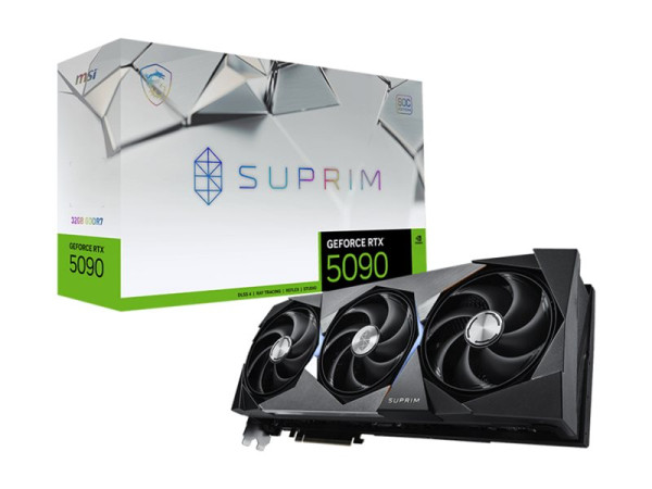 MSI GeForce RTX 5090 32G SUPRIM SOC (DLSS 4, 3x