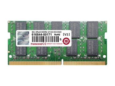 16GB (1x 16GB) Transcend SODIMM DDR4-2133 CL15 ECC