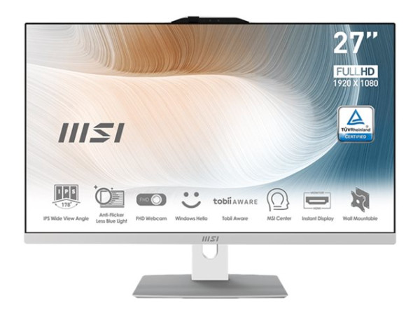 MSI Modern AM272P 12M-018DE (weiß, Windows 11 Home 64-Bit)