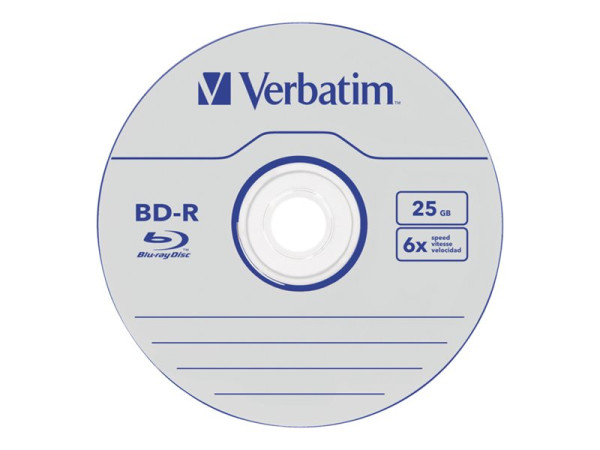 Verbatim BD-R 6x CB 25GB Verb DataLife 50St Nein
