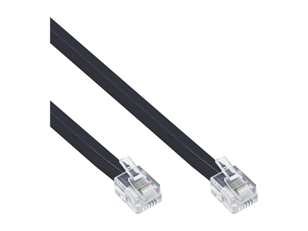 InLine Modularkabel RJ12, St / St, 6adrig, 6P6C, 20m
