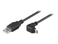 Kabel USB St."A"=>St."Micro-B" 5-pol 1,8m 90ø-Winkel goobay Kabel USB St."A"=>St."Micro-B" 5-pol 1,8m 90ø-Winkel goobay