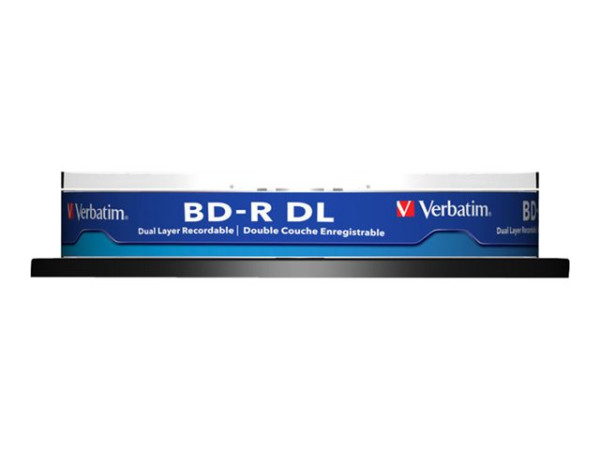 BD-R DL Verbatim 50GB 6x Spindel Speichermedium