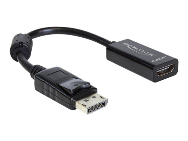 IT Produkte DeLOCK Adapter DP-St > HDMI-Bu 22,5cm black
