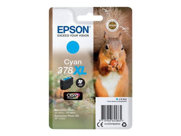 Epson Tinte CY C13T37924010 Claria Photo