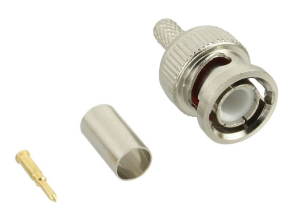 InLine® BNC Crimpstecker, RG59, für Video-Kabel