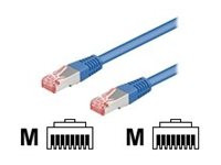 Kabel Patchkabel RJ45 10m CAT5e blau