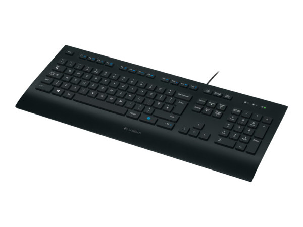 Tastatur Logitech K280e schwarz USB