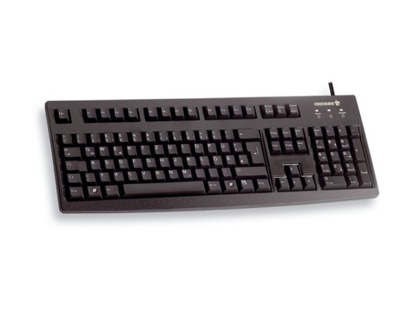 Tastatur US Cherry G83-6104 USB weiss