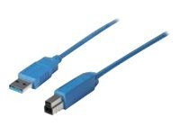 IT Produkte Helos USB 3.0 Kabel Stecker A auf Stecker B,