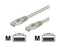 Kabel Patchkabel RJ45 0,25m CAT5e grau F/UTP