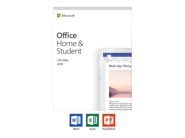 Microsoft MS Office Home & Student 2019 DE | Für PC