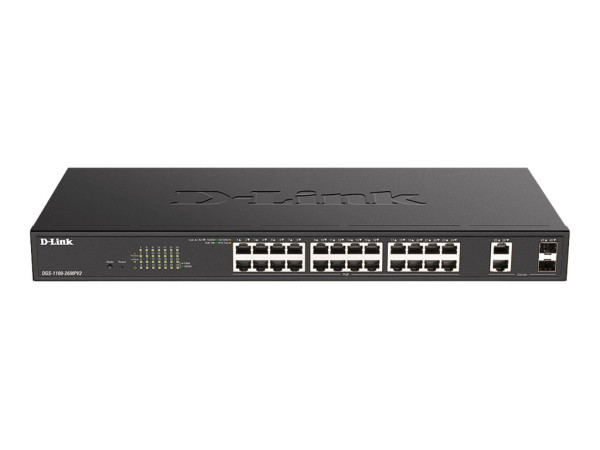 D-Link DGS-1100-26MPV2 GE/PoE/SMA/26