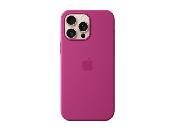 Apple Silikon Case iPhone 16 Pro Max mit MagSafe (fuchsia)