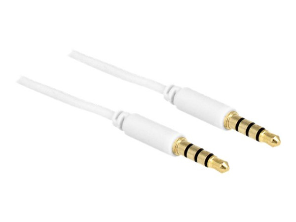 Audiokabel Delock 3,5mm Klinke -> 3,5mm Klinke St/St 3.00m w