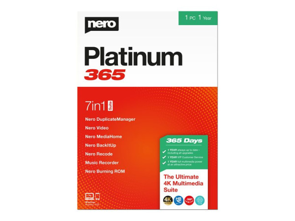 Nero Platinum 365 ML 1 Jahr