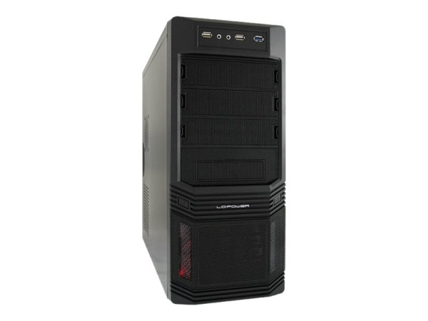 Miditower ATX LC-Power 925B mit 600W Netzteil