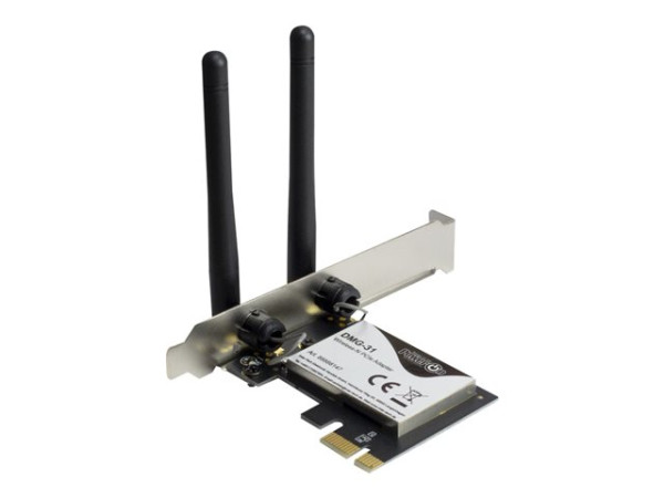Inter-Tech DMG-31 Wi-Fi 4 PCIe Ada. | 88888147