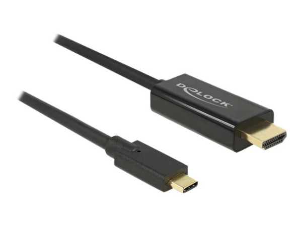 DeLOCK USB C - HDMI 4K St-St 3m schwarz, 3