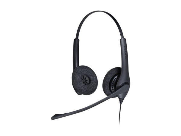 GN Netcom Jabra BIZ 1500 Duo, Headset schwarz ohraufliegend