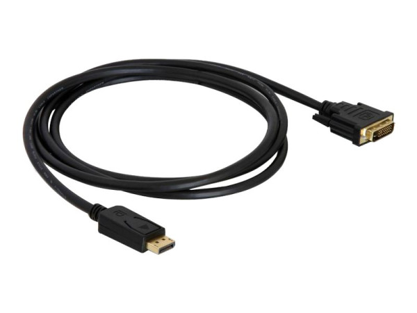 Kabel Displayport 20pol. Stecker -> DVI-D Stecker 1,0m De