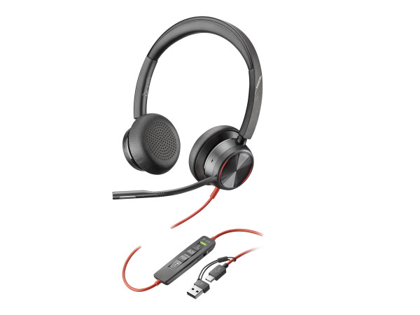 HP POLY BW 8225 STEREO USB-C/A HEADSET